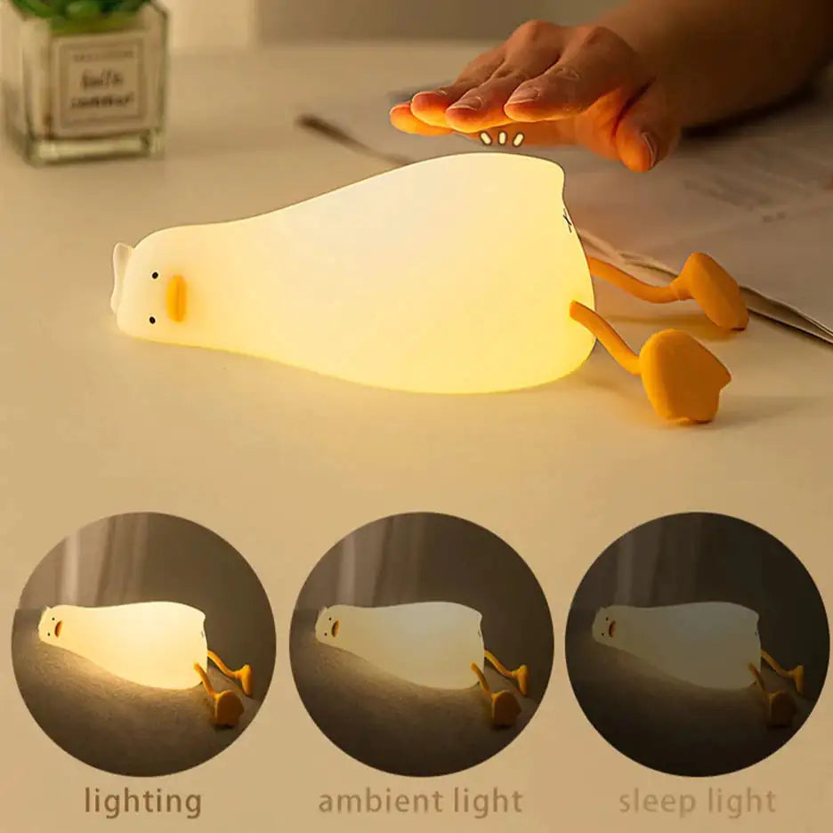 Charming Duck Night Light For Soothing Ambiance