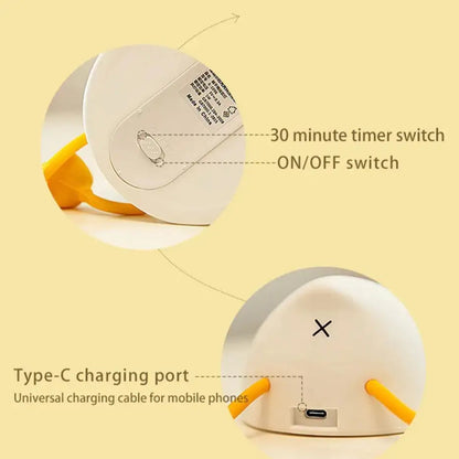Charming Duck Night Light For Soothing Ambiance